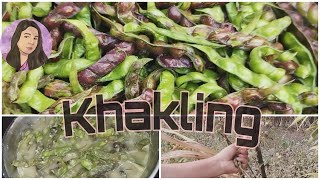 Tasty Pigeon peas recipe  Khakling Sungmo Reang Cuisine [upl. by Ecitnerp]