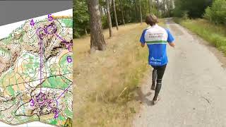 Bohemia Orienteering 2023  E2  H40A  český komentář [upl. by Dloniger]