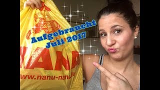 Aufgebraucht Juli 2017  Tops amp Flops  Reviews  Naika [upl. by Novyat]