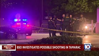 BSO investigates possible shooting in Tamarac [upl. by Rico]