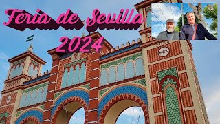 Feria de Sevilla 2024  Portada de feria 2024  VLOG SEVILLA feriadesevilla [upl. by Cock72]