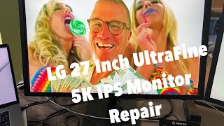 LG UltraFine 5K Monitor Repair [upl. by Natica]