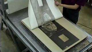 Stone Printing  Printing procedure [upl. by Rochelle519]