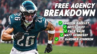 Breaking Down the Eagles Free Agency Signings [upl. by Ardiedal]