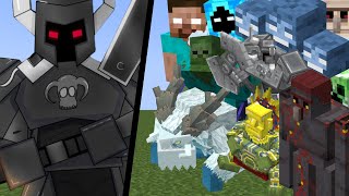 Ferrous Wroughtnaut VS Minecraft Boss Mobs  Minecraft Boss Battle [upl. by Varin]