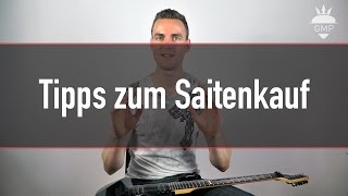 EGitarre Saiten Kaufen  Wie Du Die Für Dich Perfekten Findest  Guitar Master Plan [upl. by Ellenuahs]