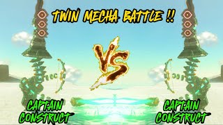 Captain Construct vs Captain Construct  Twin Battle  The Legend of Zelda Tears of the Kingdom [upl. by Elleirda]