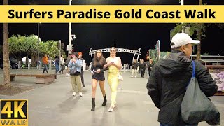 Surfers Paradise Gold Coast 4k Walk 🏖️ Friday 13 September 2024 [upl. by Calandra128]