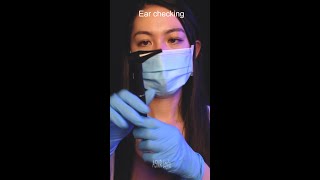 ASMR shorts 👂 Doctor cleans your ears 🔦 [upl. by Roti]