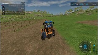 FS 22 Nettoyage des pieds de vigne [upl. by Nahem]