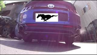 Mustang V6 borla vs roush exhaust [upl. by Hgieloj]