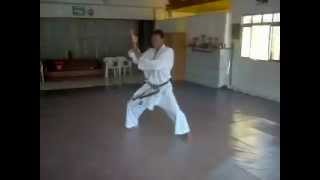 Kata Gankaku Sho Dogishin Shotokan [upl. by Titos490]