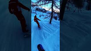 Snowboarding Lesson With ESF 4snowday serrechevalier alps snowboarding lesson learntosnowboard [upl. by Heringer]