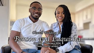 Benson and Laquisha Wedding Service [upl. by Lenwood]