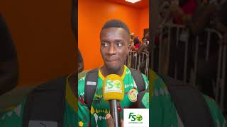 can2023  Réaction de Gana Gueye après la victoire du Sénégal contre Guinée 20 [upl. by Edra180]