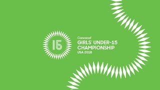 Concacaf Girls Under15 Championship Mexico vs Costa Rica [upl. by Feinberg]