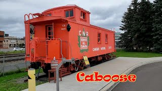 1929 Restored Train Caboose Tour Thunder Bay Ontario [upl. by Carl866]