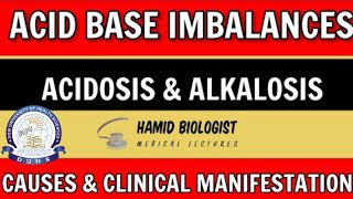 Acid base imbalances in Urdu  Acidosis and alkalosis Unit 5 part b pathophysiology for nursing bsn [upl. by Eibob809]