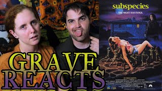 Grave Reacts Subspecies 1991 First Time Watch [upl. by Nuawed]