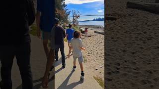 Ambleside Park West Vancouver explorebc beach travel canada britishcolumbia [upl. by Darcia]