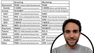 Psychiatry Symptom Screening Tools Overview [upl. by Innavoeg]