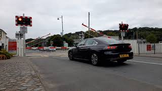 Triple Hangman Porthmadog Level Crossing [upl. by Aila34]