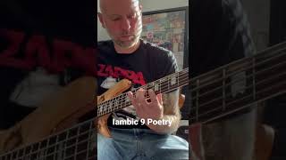 Iambic 9 Poetry by Squarepusher Played on my Spector bass through a Darkglass e500 and 410ne [upl. by Enutrof976]