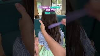 Best Detangling Spray for Kids Hair  Suave Detangler Spray Silly Apple [upl. by Laspisa]