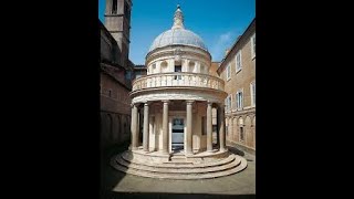 Tempietto di san Pietro in Montorio  Donato Bramante [upl. by Enerahs727]