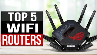 TOP 5 Best WiFi Router 2024 [upl. by Kiersten]