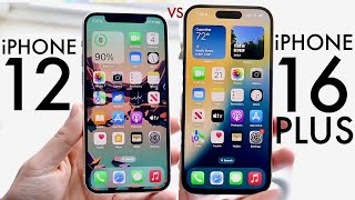 iPhone 16 Plus Vs iPhone 12 Comparison Review [upl. by Trillbee]