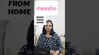 Work From HomeMeesho Jobs for Freshers jobs workfromhome parttimejobs [upl. by Liauqram]