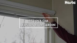 Rullgardin Fusion  så spänner du om den [upl. by Nagad]