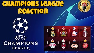 Champions League Draw Reaction Liverpool [upl. by Otcefrep]