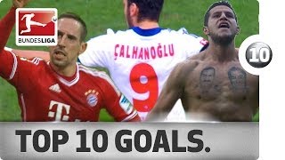 Top 10 Goals  Season 201314 [upl. by Ardnahc]