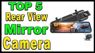 TOP 5 Best Rear View Mirror Camera Review 2024 [upl. by Alesram599]