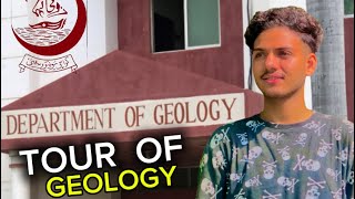 Tour of Geology ❤️ Karachi university vlog  admission 20242025 [upl. by Nosnah438]