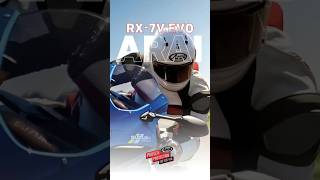 ARAI RX7V EVO quotSetting the standardquot shoei helmet araihelmet rx7v [upl. by Marianna663]