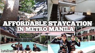 Affordable Staycation  Metro Getaway  The Selah Garden Hotel  Lorelin Sia [upl. by Maximo]