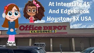 Office Depot Shutting Down at 45 amp Edgebrook [upl. by Endo693]