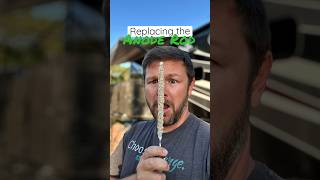 RV Water Heater 🔧 Replacing the Anode Rod 1strangeadventure rvlife rv maintenance shorts [upl. by Nirej]