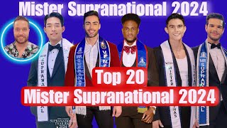 Mister Supranational 2024  Top 20 [upl. by Namyl]