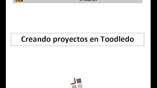 MYN06 Creando proyectos en Toodledo [upl. by Holden880]