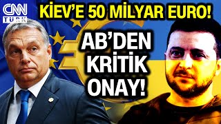 Avrupa Birliğinden Kritik Ukrayna Kararı ABden Kieve 50 Milyar Euro Haber [upl. by Acire]