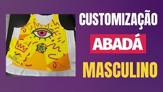 CUSTOMIZAÇÃO EM ABADÁ MASCULINO 2023 [upl. by Treve]