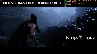 “RX 6600 amp Intel i5 12400F  Hellblade 2 Gameplay Benchmark  Low to High Settings  1080p [upl. by Woothen]