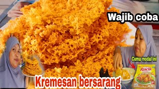 KREMESAN BERSARANG ANTI GAGAL ‼️wajib coba gampang buatnya👍kremesan [upl. by Strickland929]