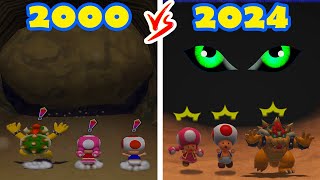 Super Mario Party Jamboree vs Mario Party Series  Toad vs Toadette vs All Bosses CompareMinigames [upl. by Kei473]