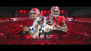 Alabama Vs Georgia 2024 Hype Video Showdown in TTown [upl. by Easlehc]