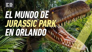 El mundo de Jurassic Park  Universal Orlando [upl. by Aneerehs]